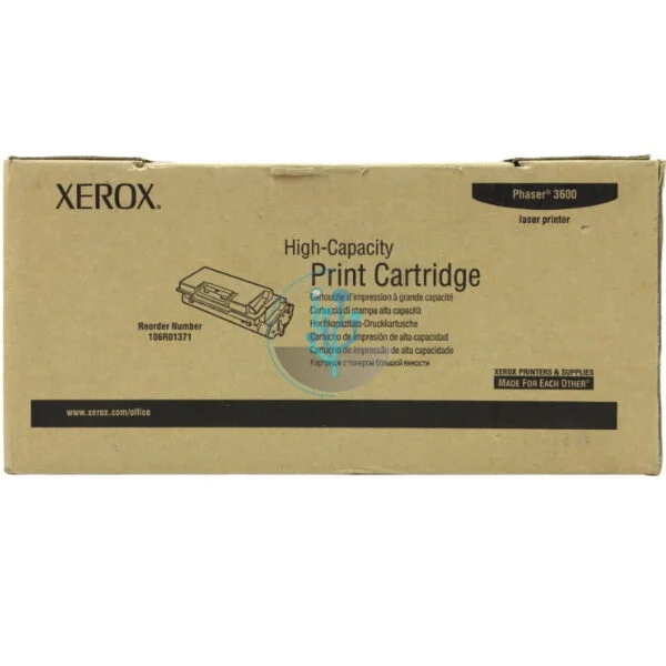 Toner Xerox 106R01371 Phaser 3600 14k.