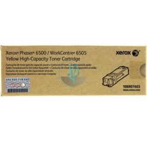Toner Xerox 106R01603 Amarillo phaser 6500, wc 6505 2,5k.