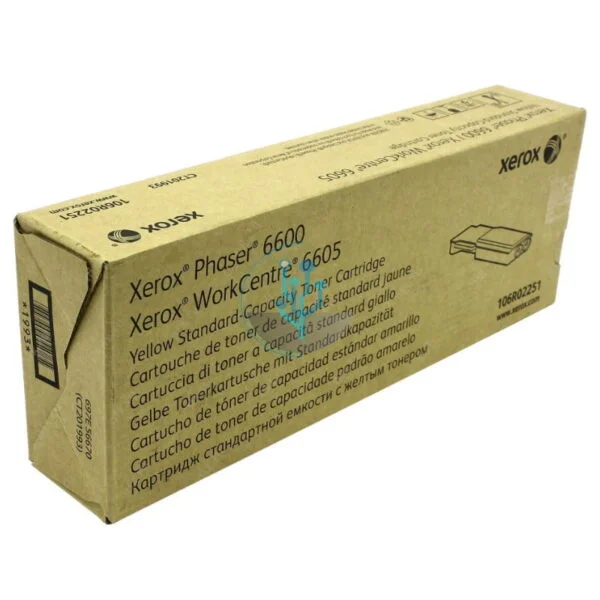 Toner Xerox 106R02251 Yellow phaser 6600, wc 6605 2k.