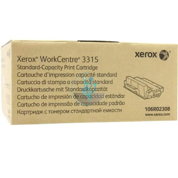 Toner Xerox 106R02308 Negro WorkCentre 3315 2,3k. - Imagen 2
