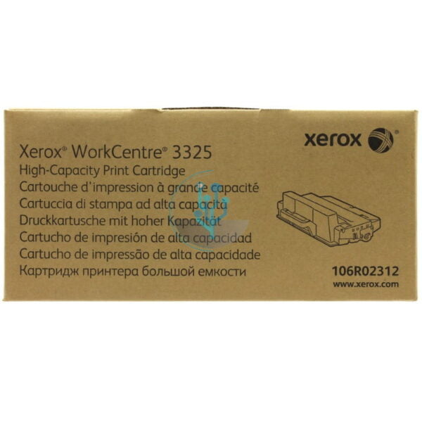 Toner Xerox 106R02312 Negro WorkCentre 3325 11k.