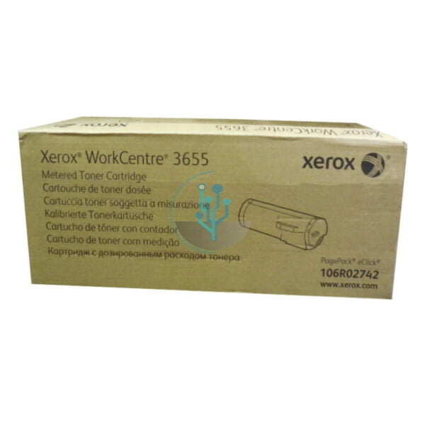 Toner Xerox 106R02742 Workcentre 3655 Metered 30k. - Imagen 2