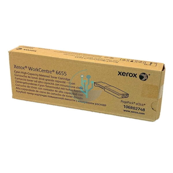 Toner Xerox 106R02748 Cyan Metered wc 6655 11,5k.