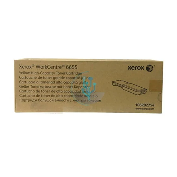 Toner Xerox 106R02754 Yellow WorkCentre 6655 7,5k. - Imagen 2