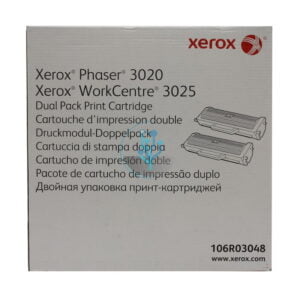 Toner Xerox 106R03048 Phaser 3020, wc 3025 Dual Pack 3k.