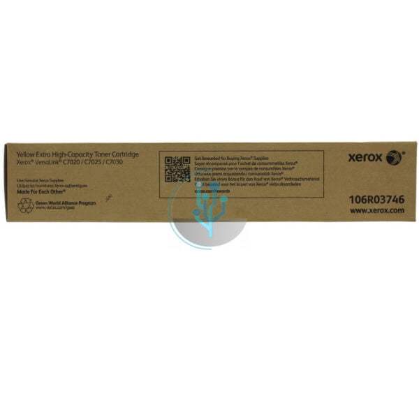 Toner Xerox 106R03746 Yellow c7020, c7030 16,5k. - Imagen 2