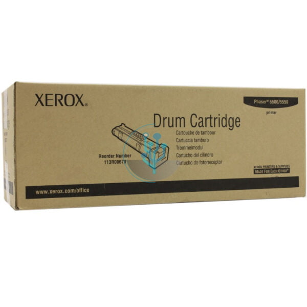Drum Xerox 113R00670 Phaser 5500, 5550 60k - Imagen 2