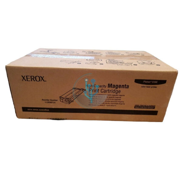 Toner Xerox 113R00724 Magenta Phaser 6180 6k - Imagen 2