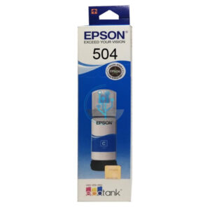 Botella Tinta Epson T504220-AL Cian 70ml