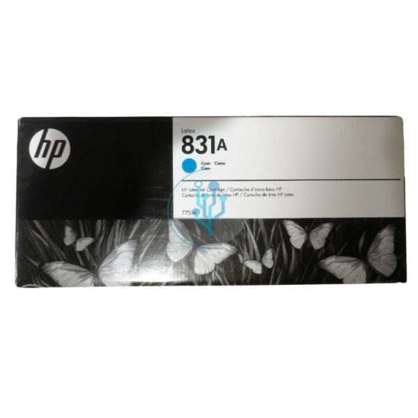 Tinta HP Latex CZ683A 831a Cyan 775ml.