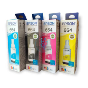 Kit de Tintas Epson T664. T664120, T664220, T664320, T664420