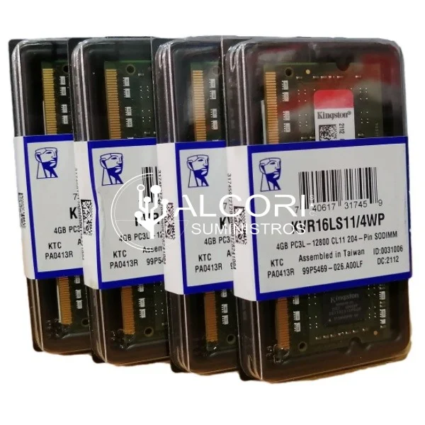 Memoria Kingston KVR16LS11/4wp, 4gb DDR3L Sodimm 1600 mhz cl-11, 1.35v - Imagen 3