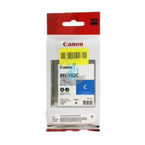 Tinta Canon PFI-102C Cian ipf650 130ml.