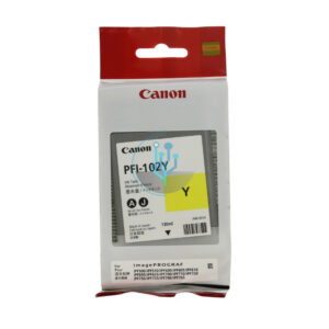 Tinta Canon PFI-102Y Yellow ipf650 130ml.