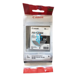 Tinta Canon PFI-120BK Black tm200, tm300 130ml.