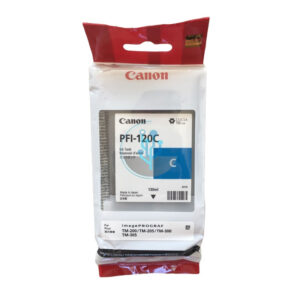 Tinta Canon PFI-120C Cian tm200, tm300 130ml.
