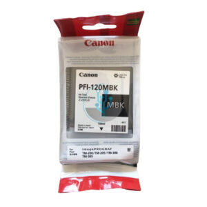 Tinta Canon PFI-120MBK Matte Black tm200, tm300 130ml.