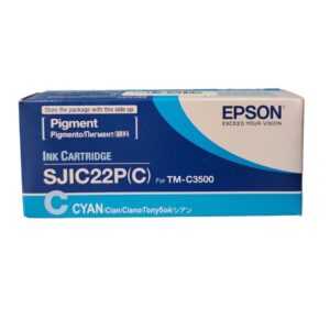 Tinta Epson TM-C3500 Cian SJIC22P(C)