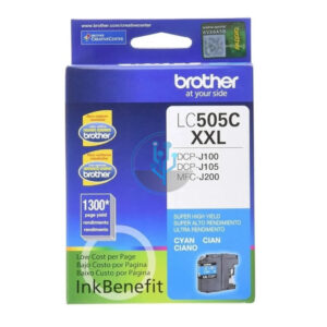 Tinta Brother LC-505C Cian dcp-J100, j105, j200w 1,3k