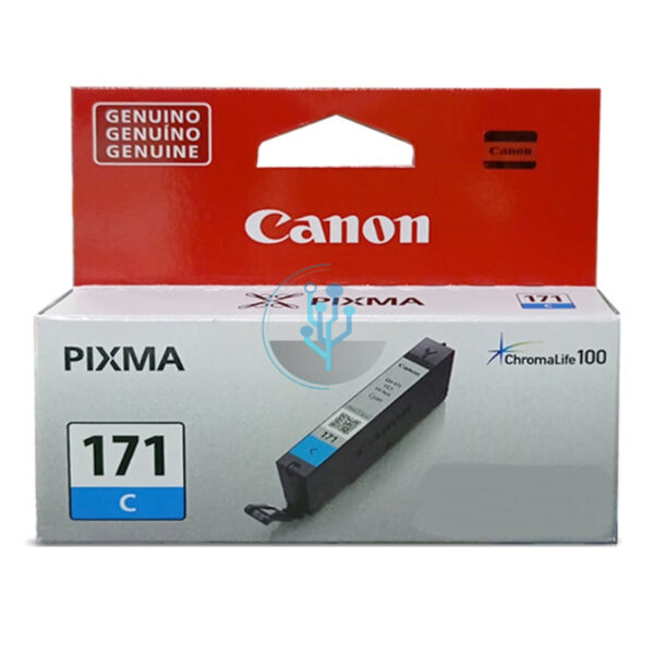 Tinta Canon CLI-171 Cian mg5710, mg6810 6.5ml.