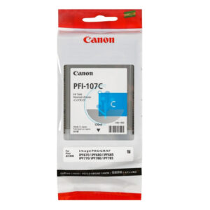Tinta Canon PFI-107C Cian ipf670, ipf770 130ml.