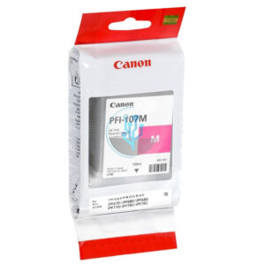 Tinta Canon PFI-107M Magenta ipf670, ipf770 130ml.