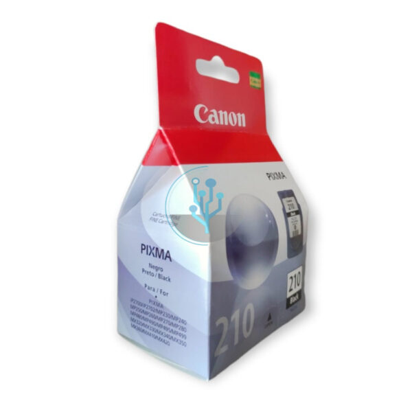 Tinta Canon PG-210 mp250, ip 2700 Negro 9ml. - Imagen 2