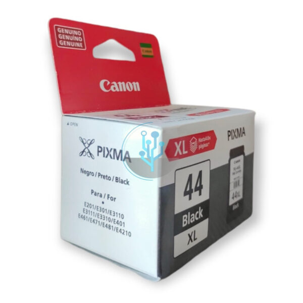 Tinta Canon PG-44XL Negro Pixma e401, e461 15ml. - Imagen 2