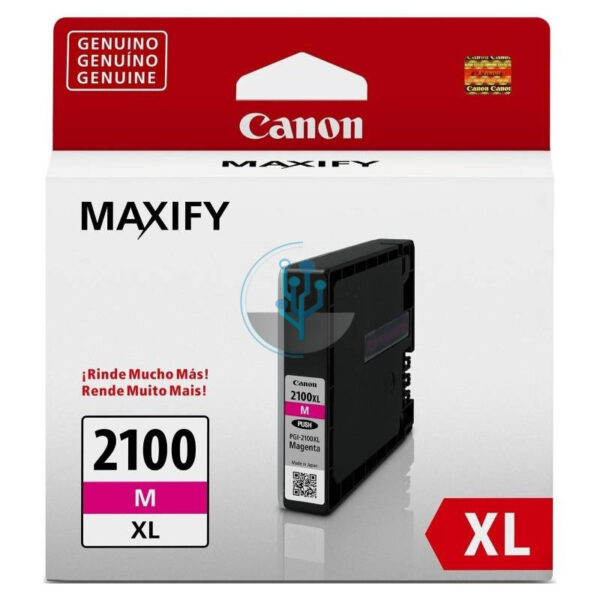 Tinta Canon PGI-2100XL Magenta mb5310, ib4010 19,3ml.