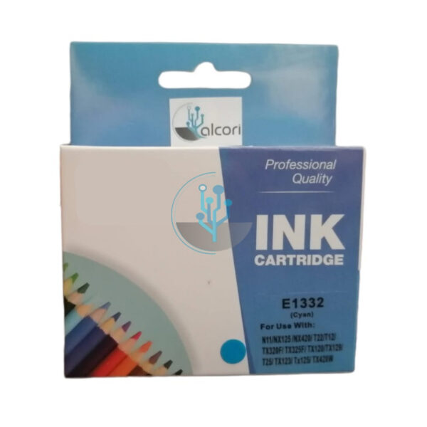 Tinta Epson Compatible T133220 Cyan 5ml.