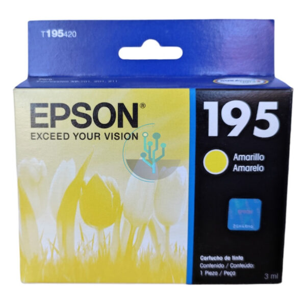 Tinta Epson T195420-AL Yellow xp-201 3ml.