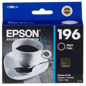 Tinta Epson T196120-AL Negro xp-401, wf2512 5ml.