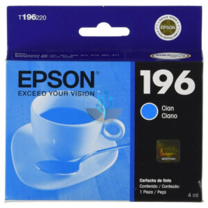 Tinta Epson T196220-AL Cian xp-201, xp-401 4ml.