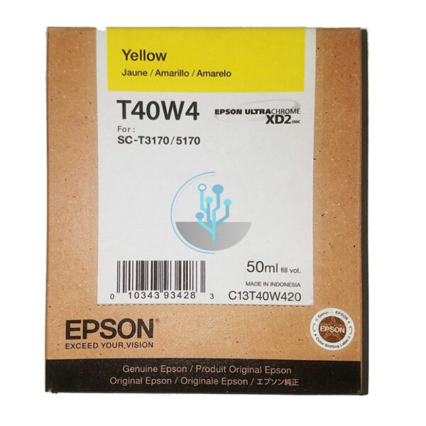 Tinta Epson T40W420 Yellow sc-t3170 50ml.