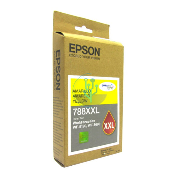 Tinta Epson T788XXL420-AL Yellow 4k - Imagen 2