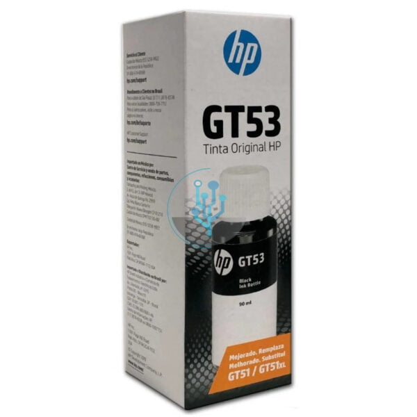 Tinta HP 1VV22AL Bottle (GT53) Black 90ml. - Imagen 2