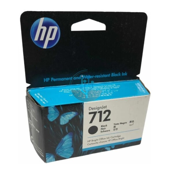 Tinta HP 3ED70A (712a) 38ml Negro - Imagen 2
