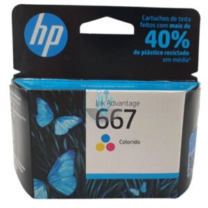 Tinta HP 3YM78AL (667) Tricolor dj 2775, 4175 2ml.