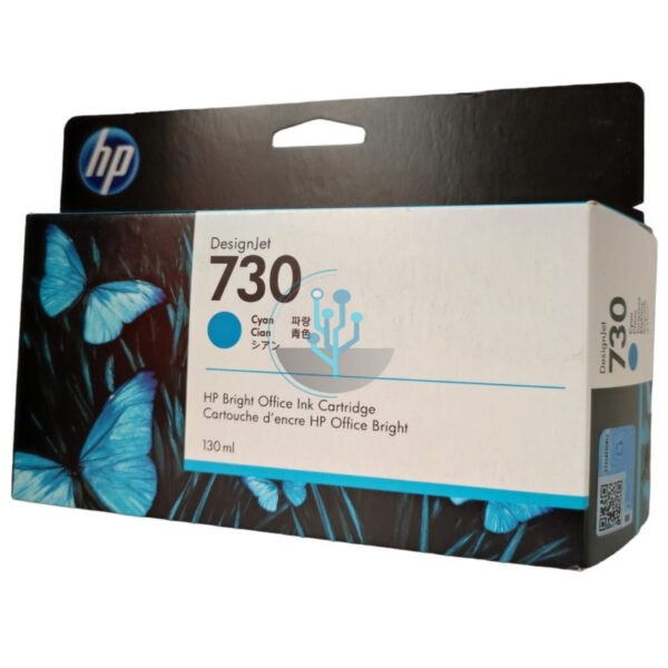 Tinta HP P2V62A (730) 130ml Cyan - Imagen 2