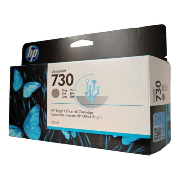 Tinta HP P2V66A (730) Gris t2600 130ml. - Imagen 2