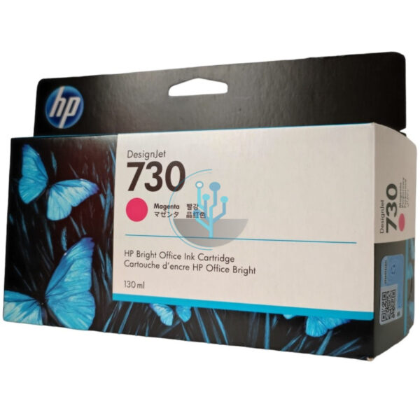 Tinta HP P2V63A (730) 130ml. Magenta - Imagen 2