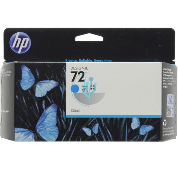 Tinta HP C9371A (72) 130ml Cyan t610, t1100