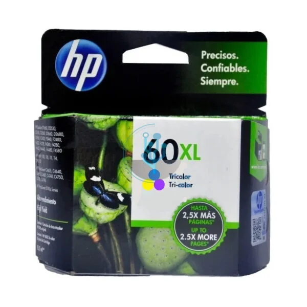 Tinta HP CC644WL (60xl) Tricolor 15.5ml