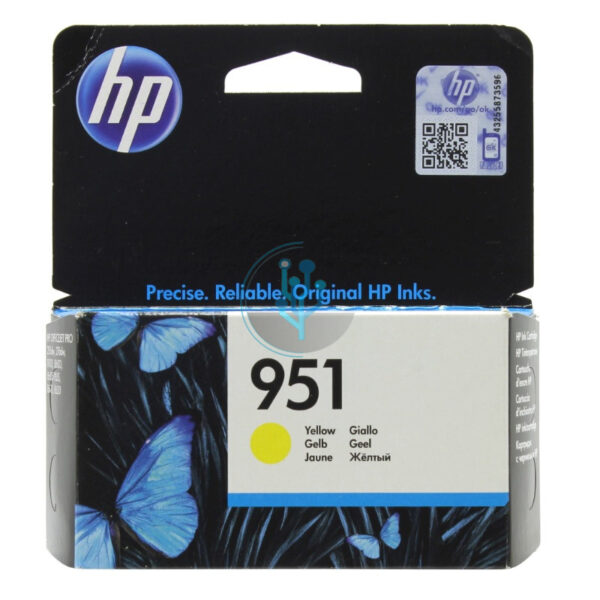 Tinta HP CN052AL (951) Yellow 700,pag.