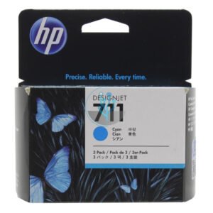 Tinta HP CZ134A (711) Cyan 3pack 29ml.