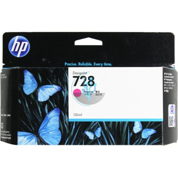 Tinta HP F9J66A (728) Magenta 130ml.