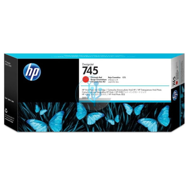 Tinta HP F9K06A (745) Chromatic Red 300ml.