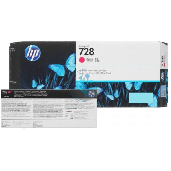Tinta HP F9K16A (728a) Magenta 300ml.