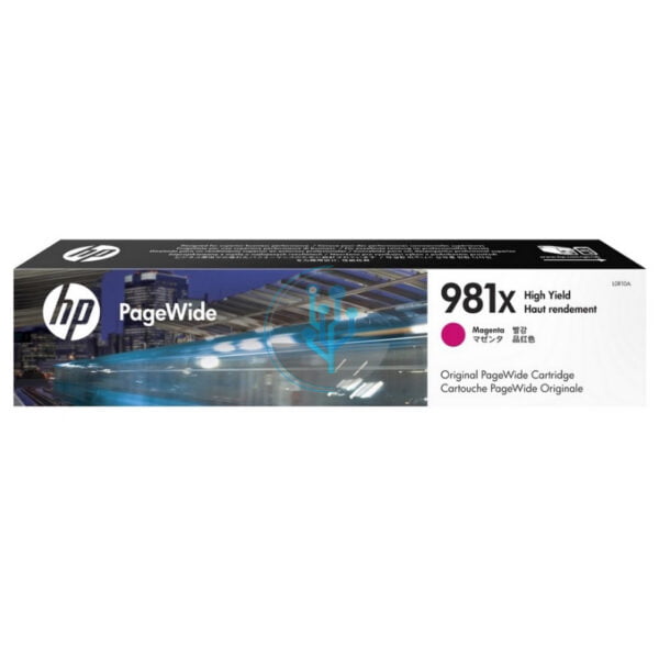 Tinta HP L0R10A (981x) Magenta 10k.