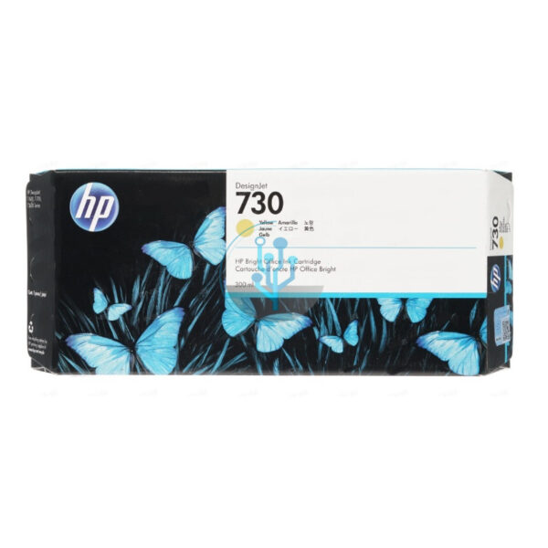 Tinta HP P2V70A (730) 300ml Yellow